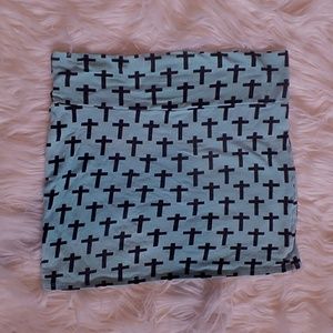 Charlotte Russe Bodycon Cross Skirt